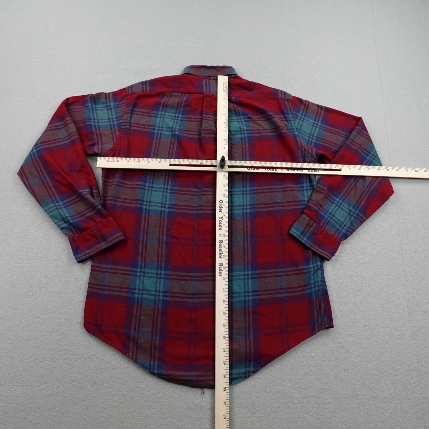 Vintage Vintage Viyella Shirt Mens Medium Red Blue Plaid Button Up Made In USA Twill Size US M / EU 48-50 / 2 - 5 Thumbnail