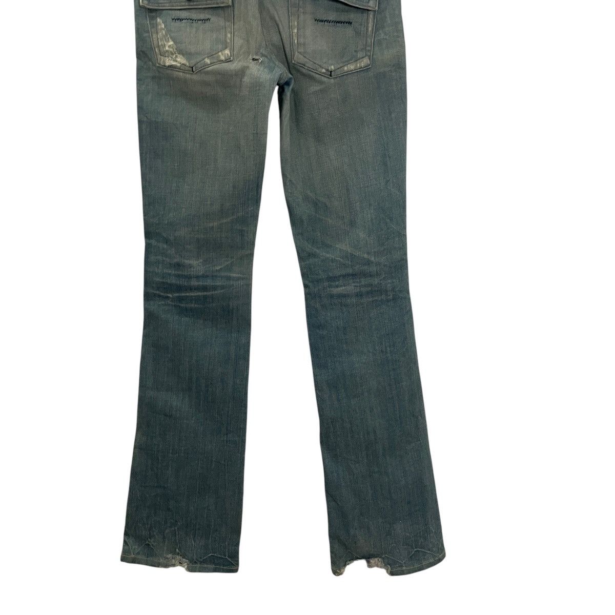 Japanese Brand Vintage Yanux Distressed Denim Size 29" - 8 Thumbnail