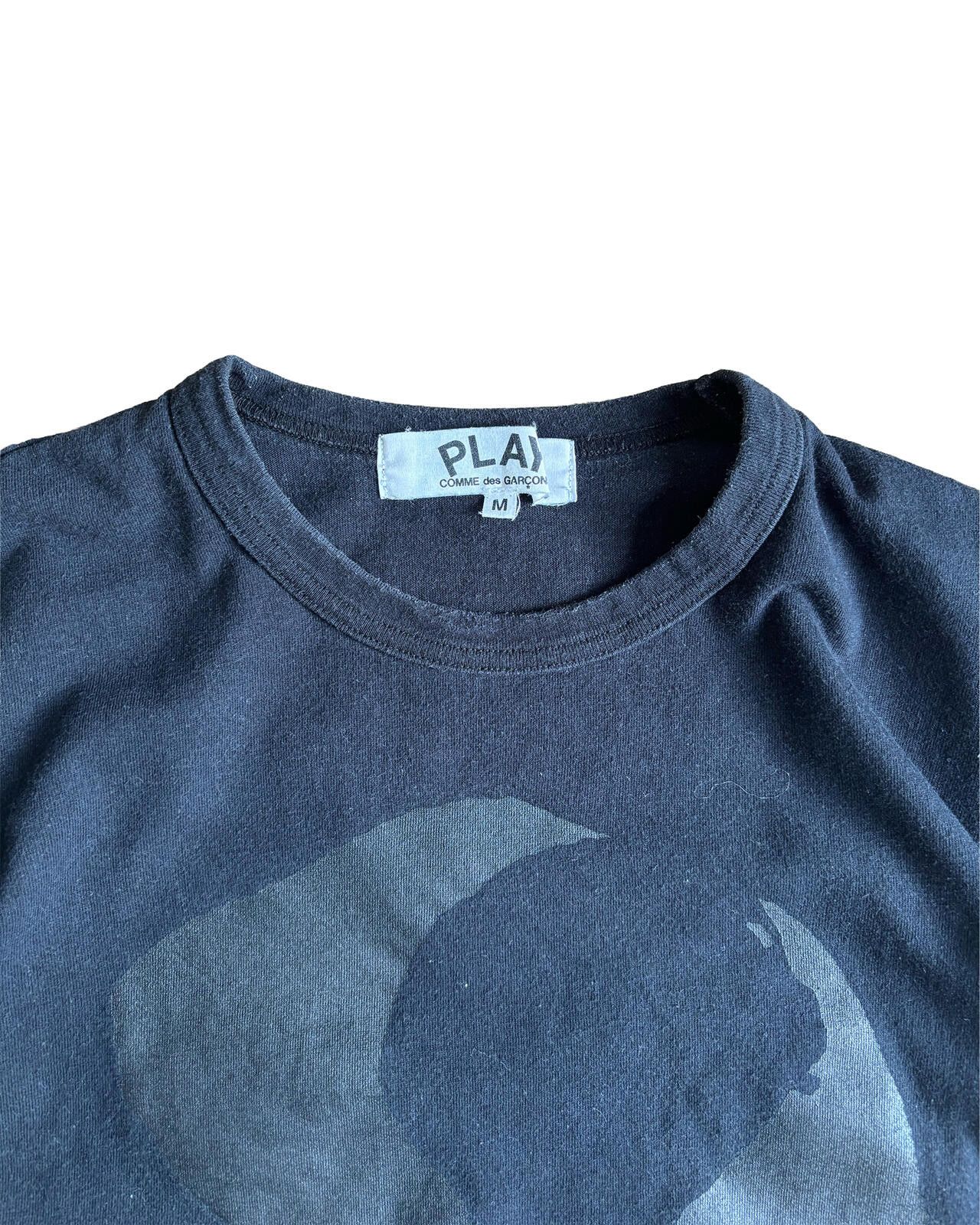 Comme des Garcons Comme des Garçons PLAY Black Logo T-Shirt XS Size US XS / EU 42 / 0 - 2 Thumbnail