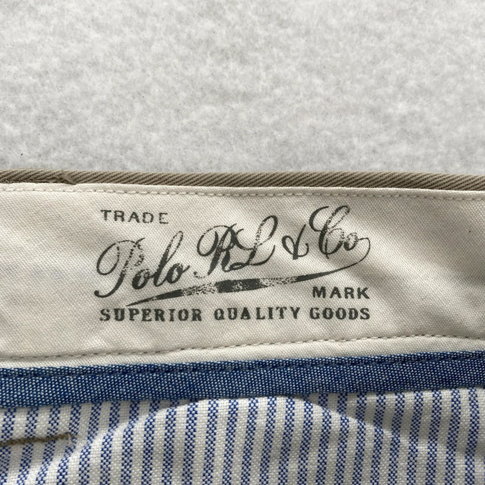 Polo Ralph Lauren Polo Ralph Lauren Pants Mens 38x32 Khaki Classic Chino Flat Front Preppy Casual Size US M / EU 48-50 / 2 - 4 Thumbnail