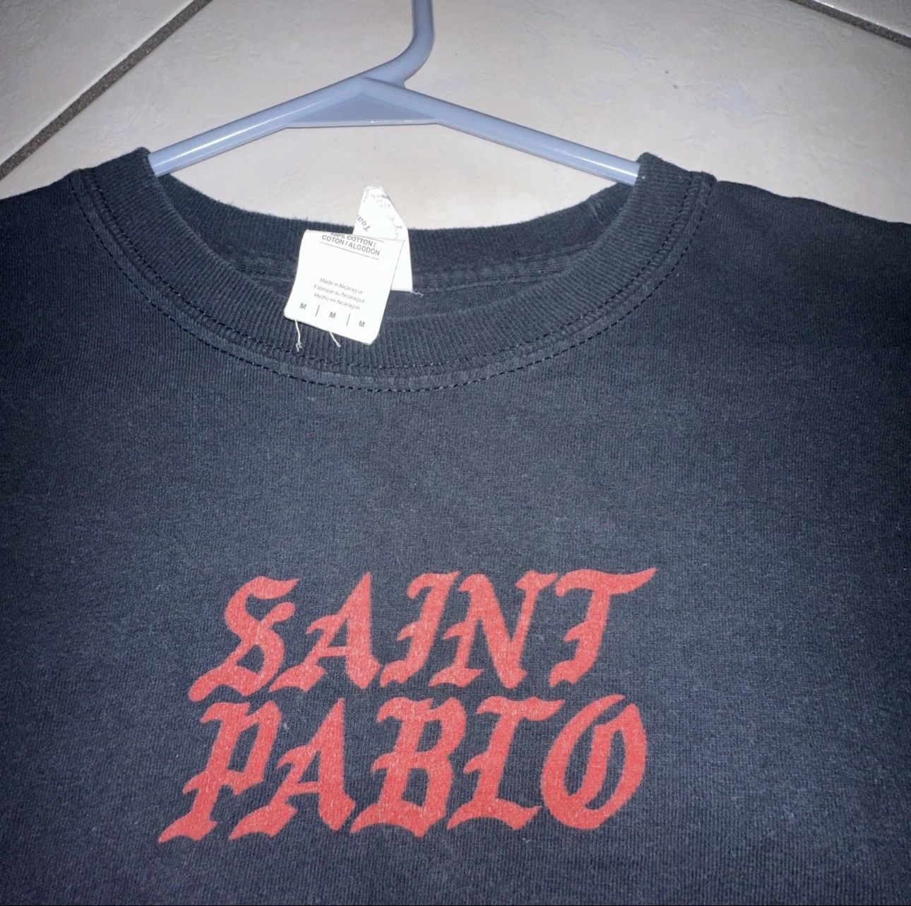 Kanye West Kanye West Saint Pablo Tour Concert Long Sleeve Black Kim K Size US M / EU 48-50 / 2 - 4 Thumbnail