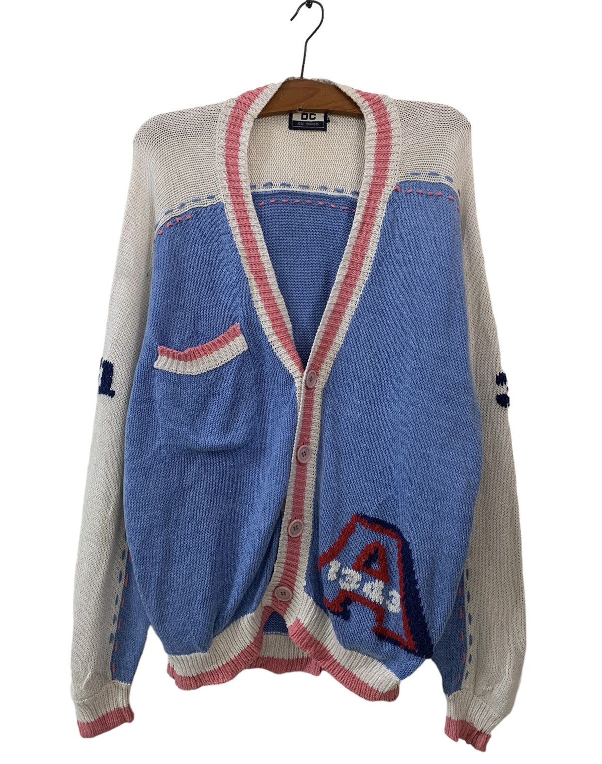 Japanese Brand ACDC Nice Design Knitwear Size US M / EU 48-50 / 2 - 1 Thumbnail