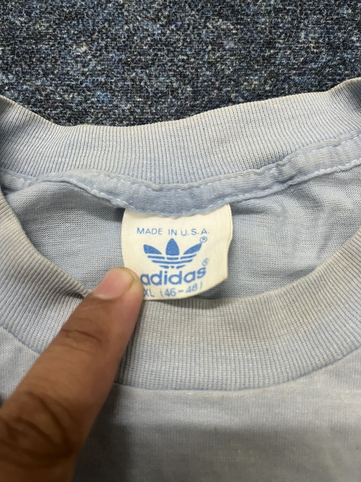 Adidas vintage rare adidas calour Size US L / EU 52-54 / 3 - 4 Thumbnail