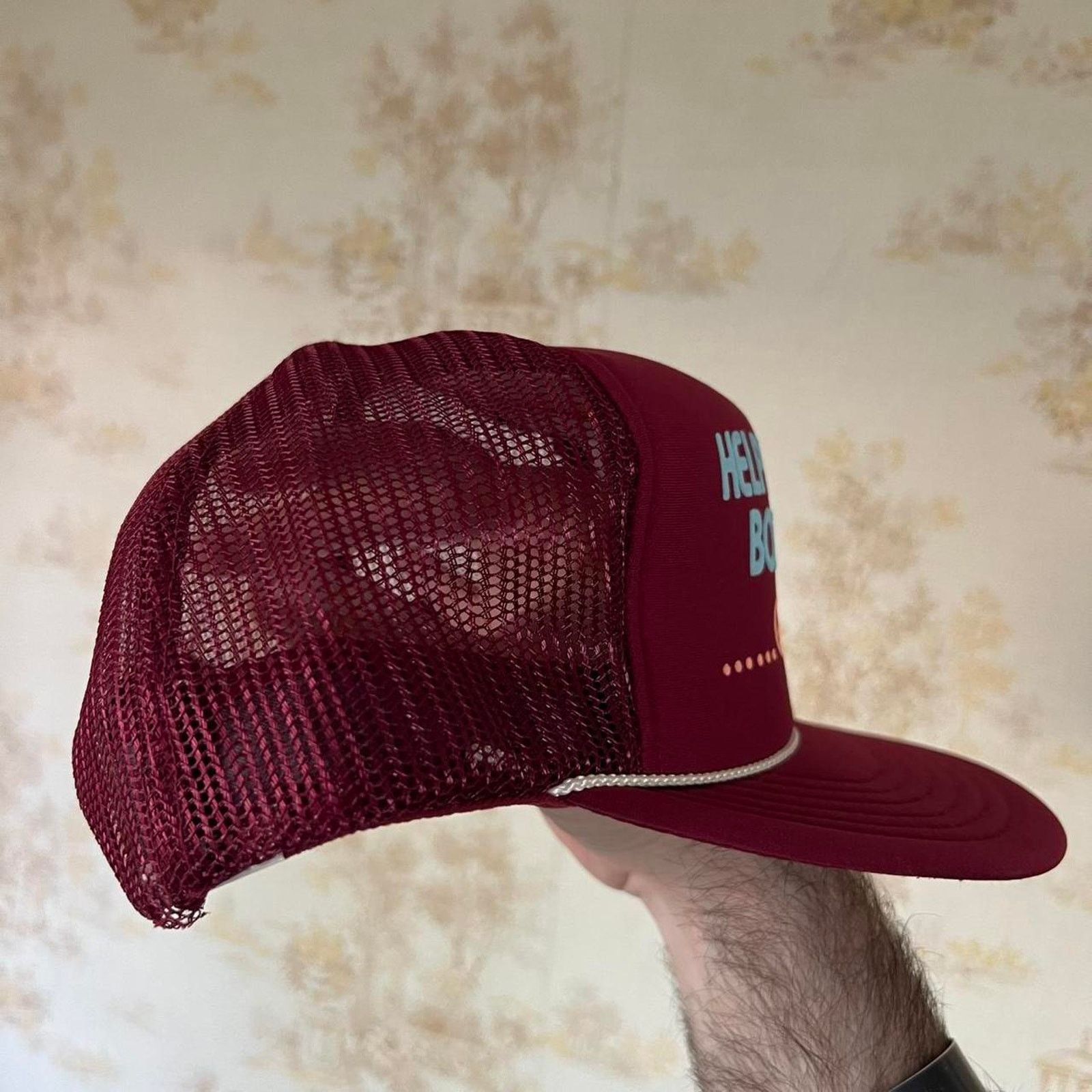 Vintage Vintage 80s Novelty Humor Trucker Hat | Mesh Snapback | OSFA Size ONE SIZE - 5 Thumbnail
