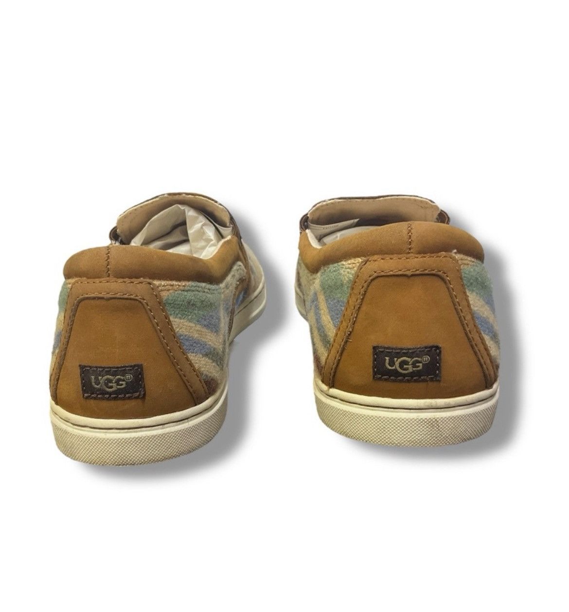 Ugg UGG x Pendleton‎ Chevron Wool Slip-On Sneakers W12 / M10.5 Size US 12 / EU 45 - 5 Thumbnail