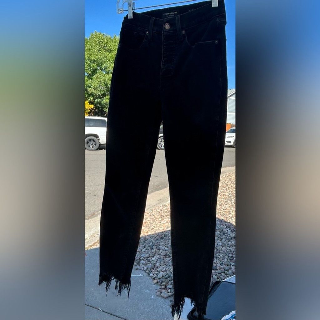 Lucky Brand Lucky Brand Dark Wash High-Rise Jeans Size 27" / US 4 / IT 40 - 1 Thumbnail