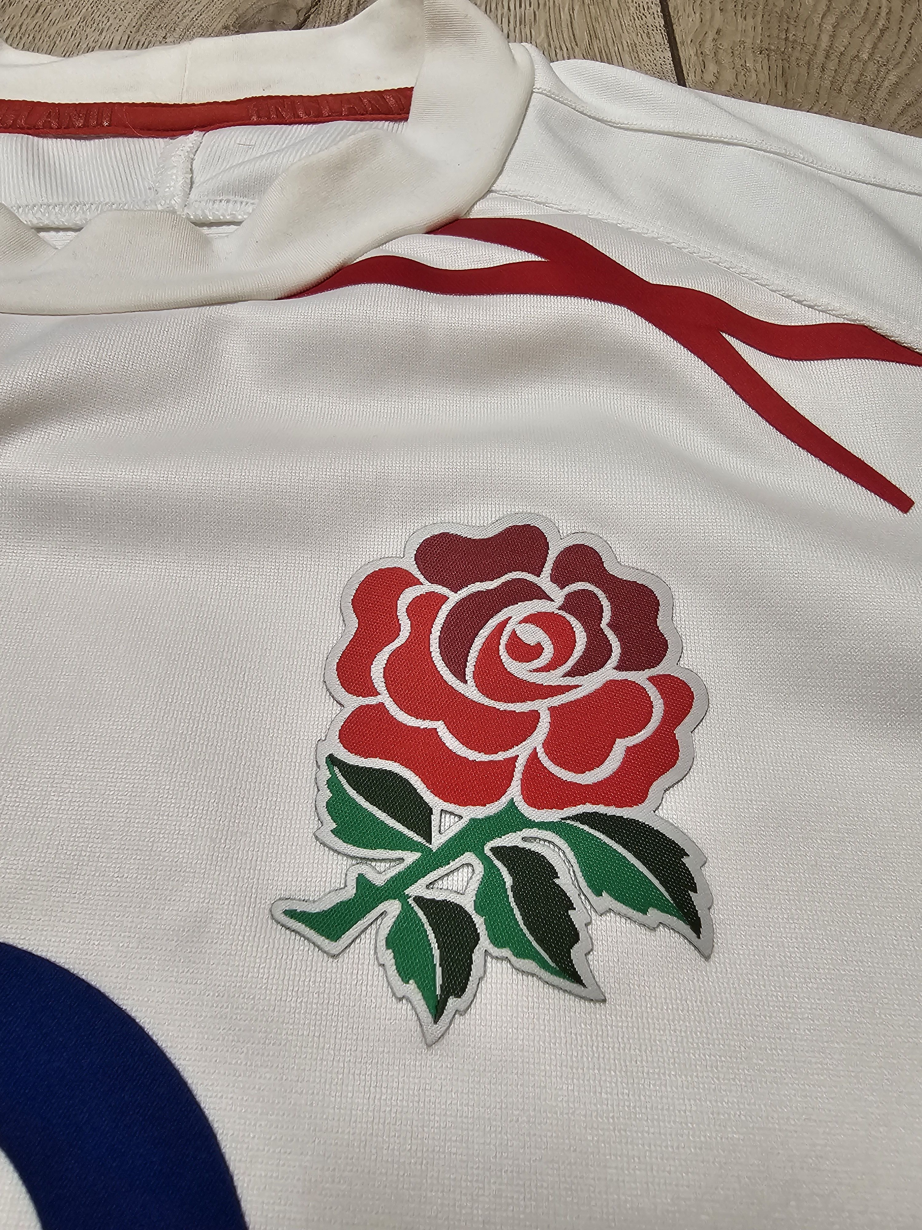 Nike ENGLAND RUGBY JERSEY VINTAGE NIKE SHIRT RUGBY JERSEY O2 Size US M / EU 48-50 / 2 - 4 Thumbnail