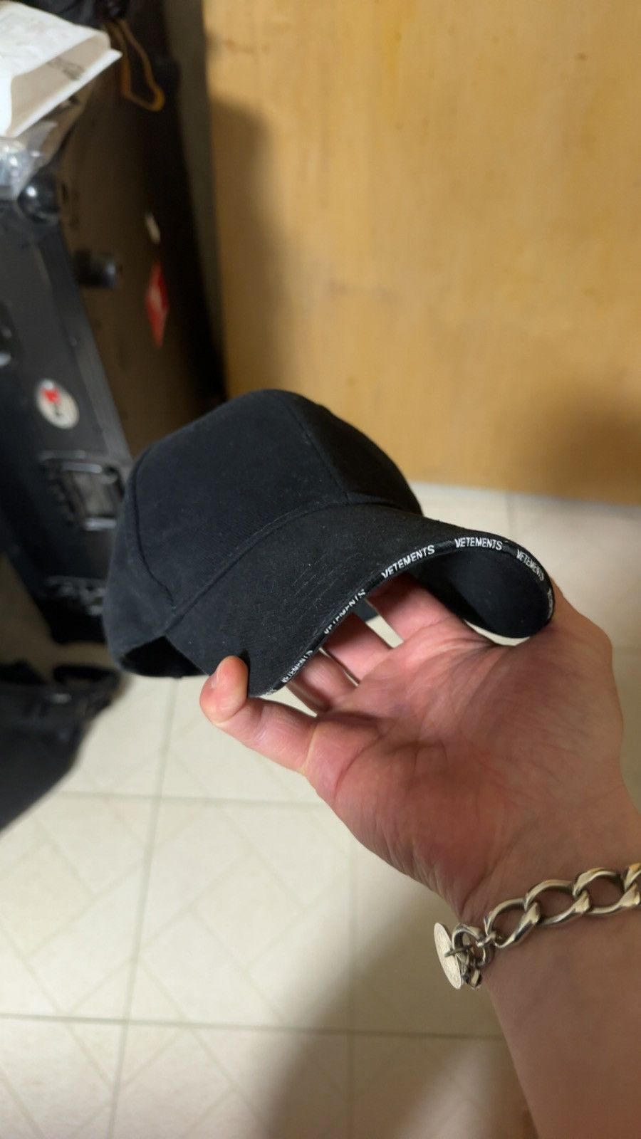 Vetements Vetements black cap Size ONE SIZE - 4 Thumbnail
