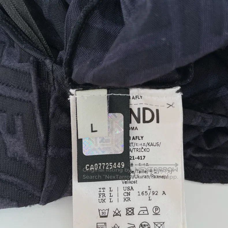Fendi Fendi Black monogram jumpsuit Size L / US 10 / IT 46 - 5 Thumbnail