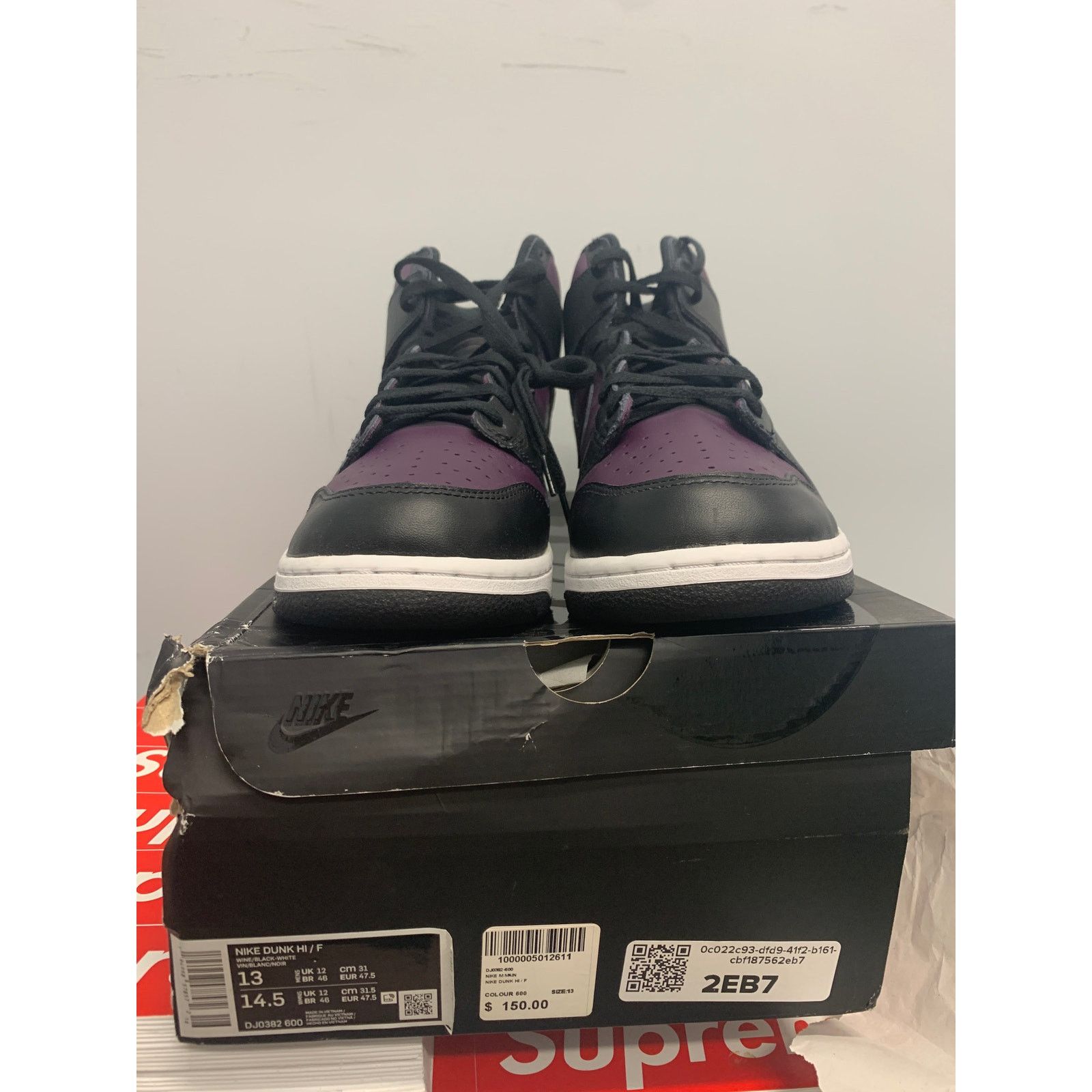 Nike Nike Dunk High Fragment Beijing Size 13 BRAND NEW SHIPS NOW Size US 13 / EU 46 - 2 Thumbnail