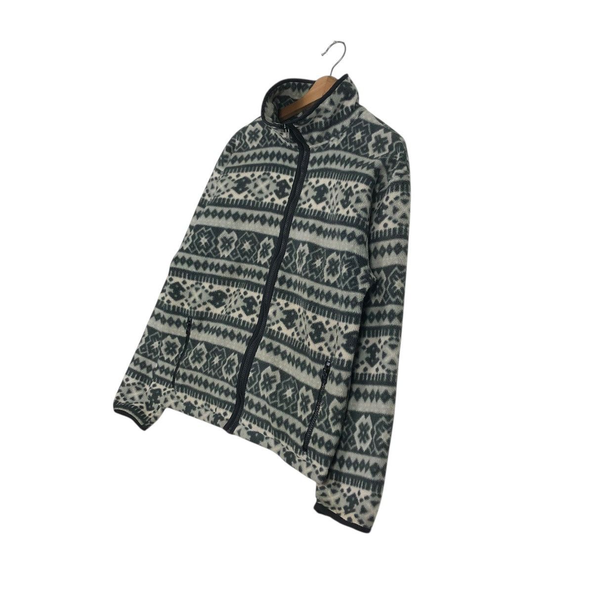 L.L. Bean 🔥VINTAGE ZIPPER FLEECE JACKET L.L.BEAN FREEPORT NAVAJO AZTEC Size US M / EU 48-50 / 2 - 4 Thumbnail