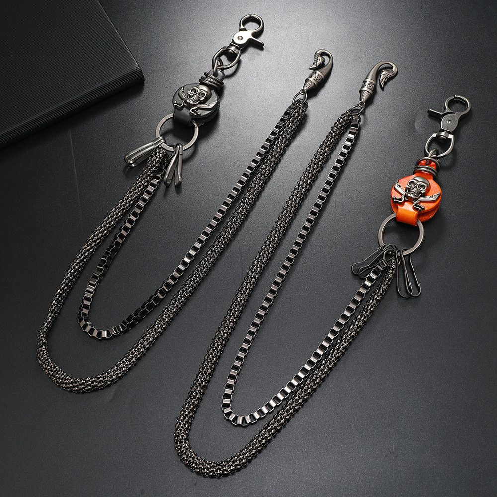 Japanese Brand × Jewelry Hanging Skull Double-Layer Key Chain Size ONE SIZE - 3 Thumbnail