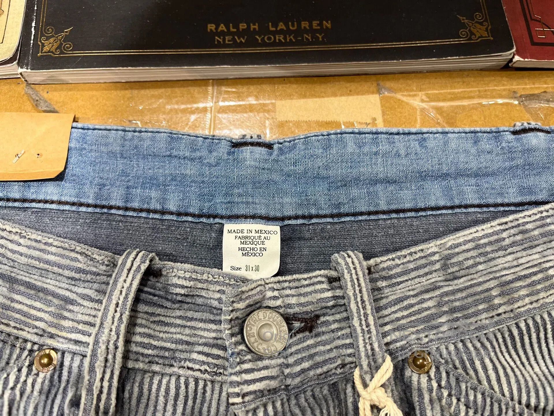 RRL Ralph Lauren rrl patchwork corduroy casual pants. Size US 31 - 3 Thumbnail