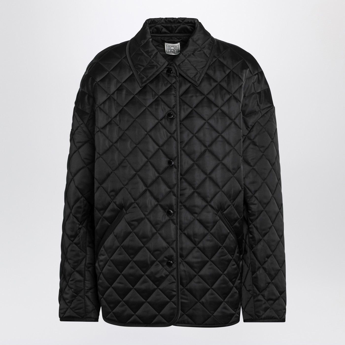Toteme Toteme Black Quilted Jacket Size XXS / US 00 / IT 34 - 1 Thumbnail