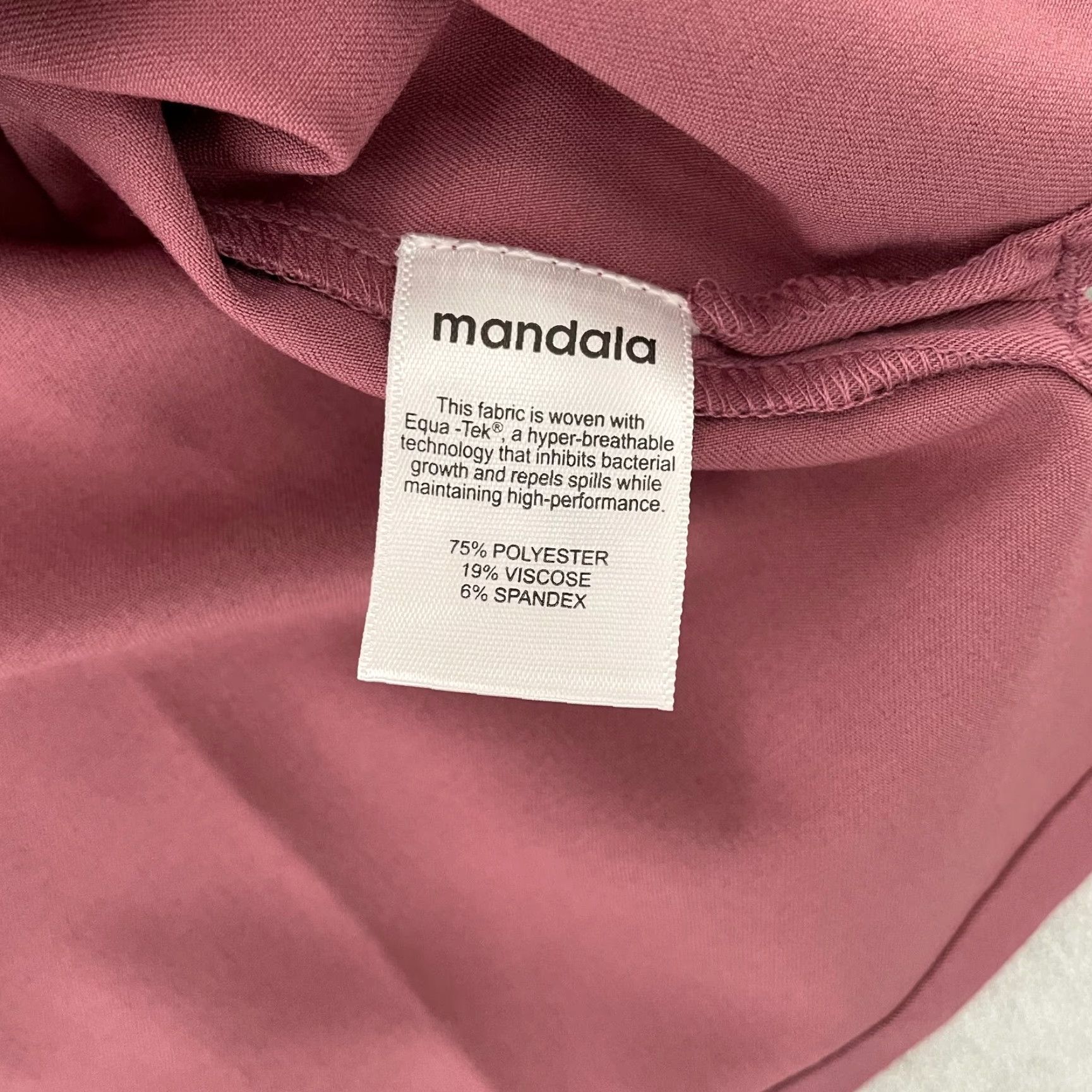 Pinko Mandala Scrubs Shirt Womens XXS Mauve Pink One Pocket Top Ladies 2XS NEW Size XXS / US 00 / IT 34 - 6 Thumbnail
