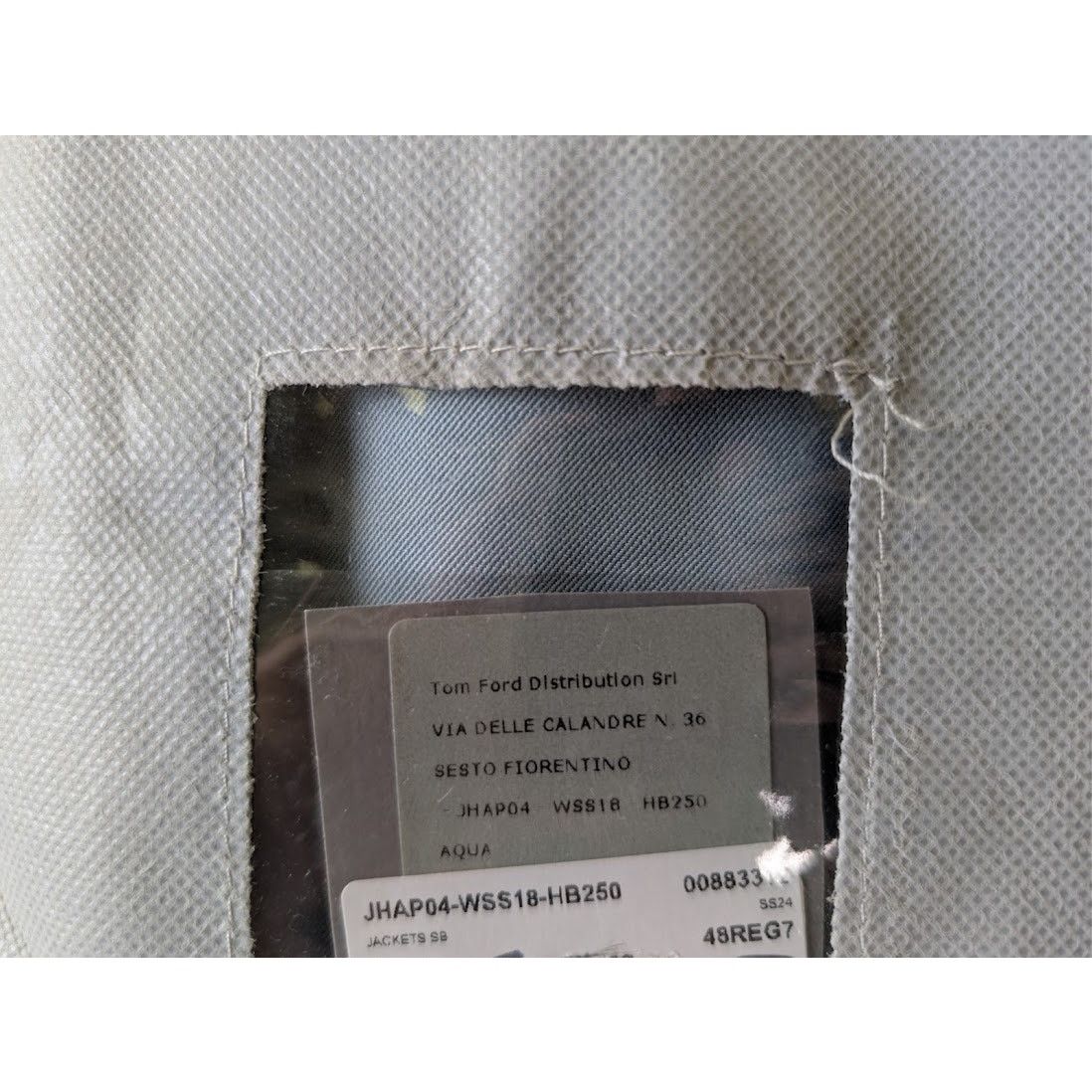 Tom Ford o1rshd1 Blazer Jacket in Light Blue Size US M / EU 48-50 / 2 - 21 Thumbnail