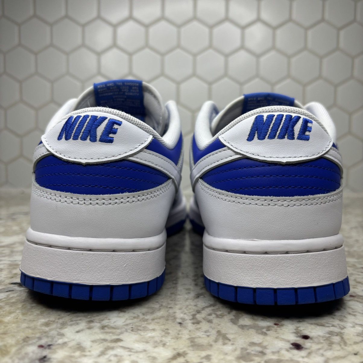 Nike Size 10.5 - Nike Dunk Low Racer Blue white Clean With Box Size US 10.5 / EU 43-44 - 9 Thumbnail