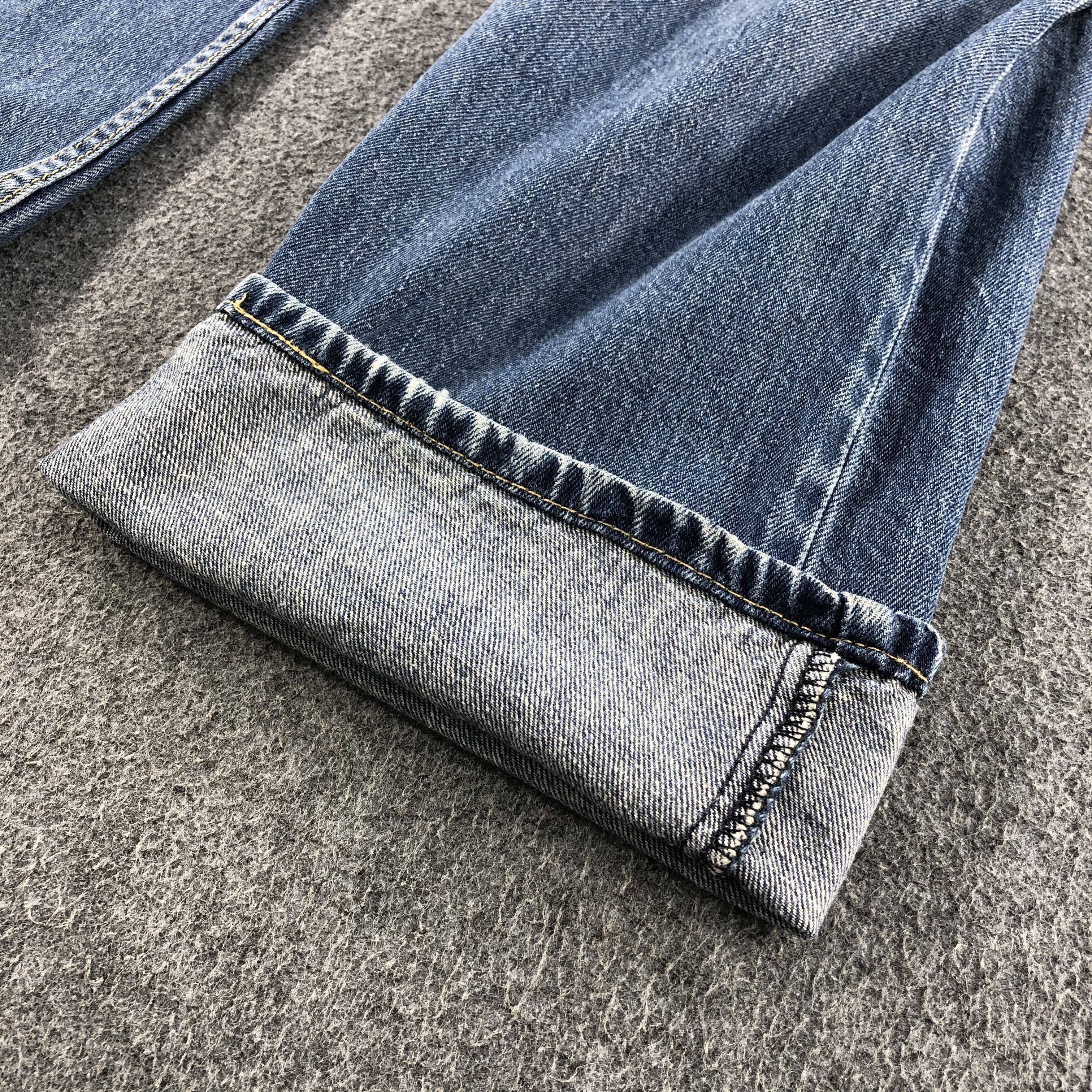 Levi's Blue Wash Vintage Levis 514 Jeans-J1130 Size US 34 / EU 50 - 6 Thumbnail
