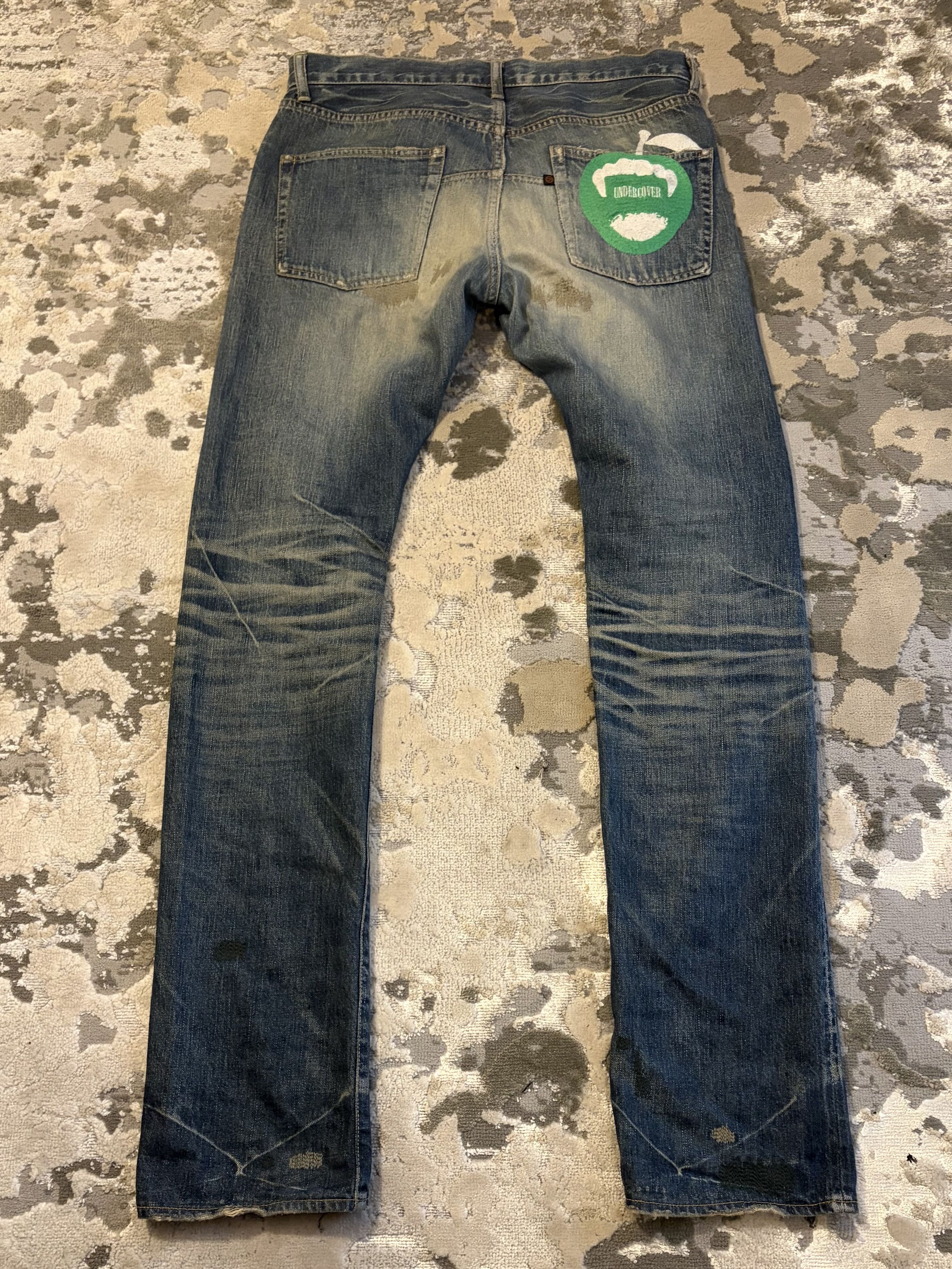 Jun Takahashi × Undercover Undercover 07 Apple Fang Denim Jeans