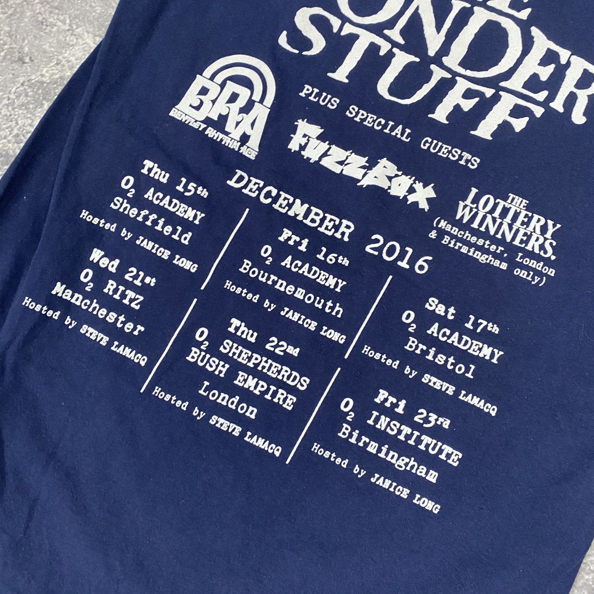 Band Tees Vintage The Wonder Stuff Plus Special guests band tee Size US M / EU 48-50 / 2 - 10 Thumbnail