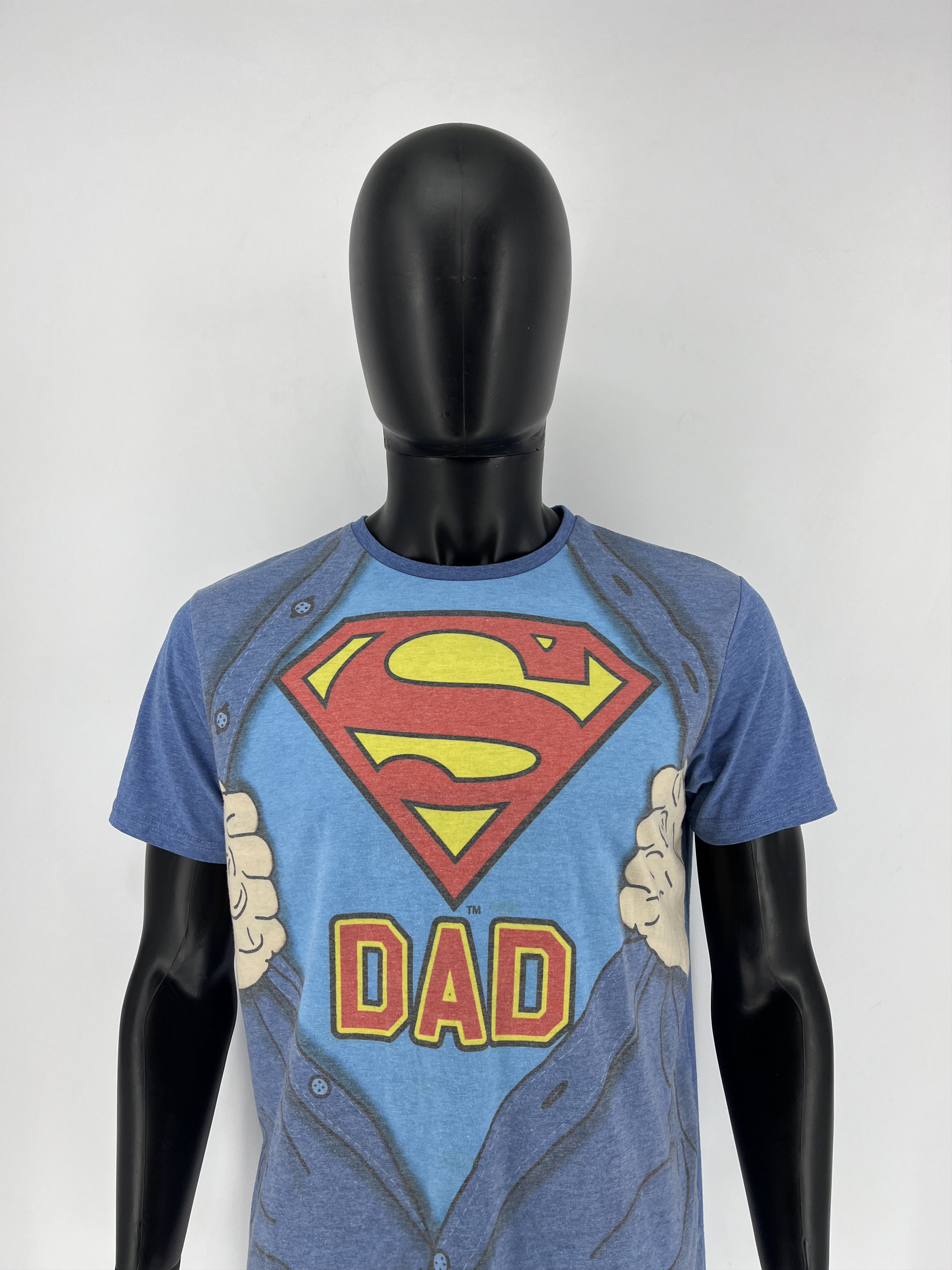 DC Comics Vintage Superman Dad Tshirt DC Comic size M Humor TShirt Size US M / EU 48-50 / 2 - 1 Thumbnail