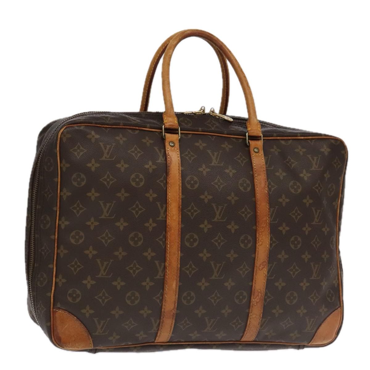 Louis Vuitton Sirius Brown Canvas Travel Bag (Pre-Owned) Size ONE SIZE - 1 Thumbnail