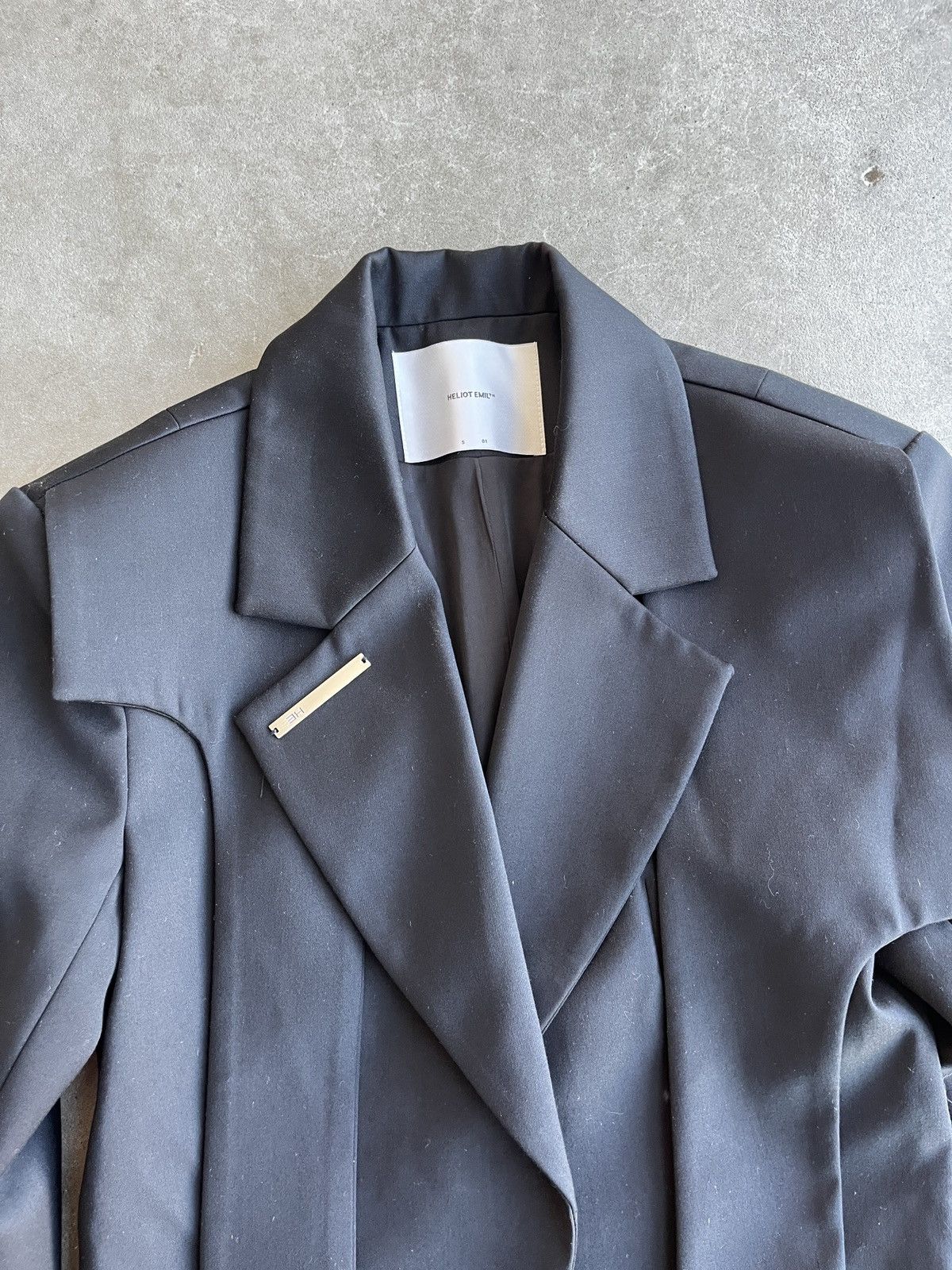 Heliot Emil Heliot Emil SS20 Strap Bondage Blazer (unisex) Size 36R - 2 Thumbnail