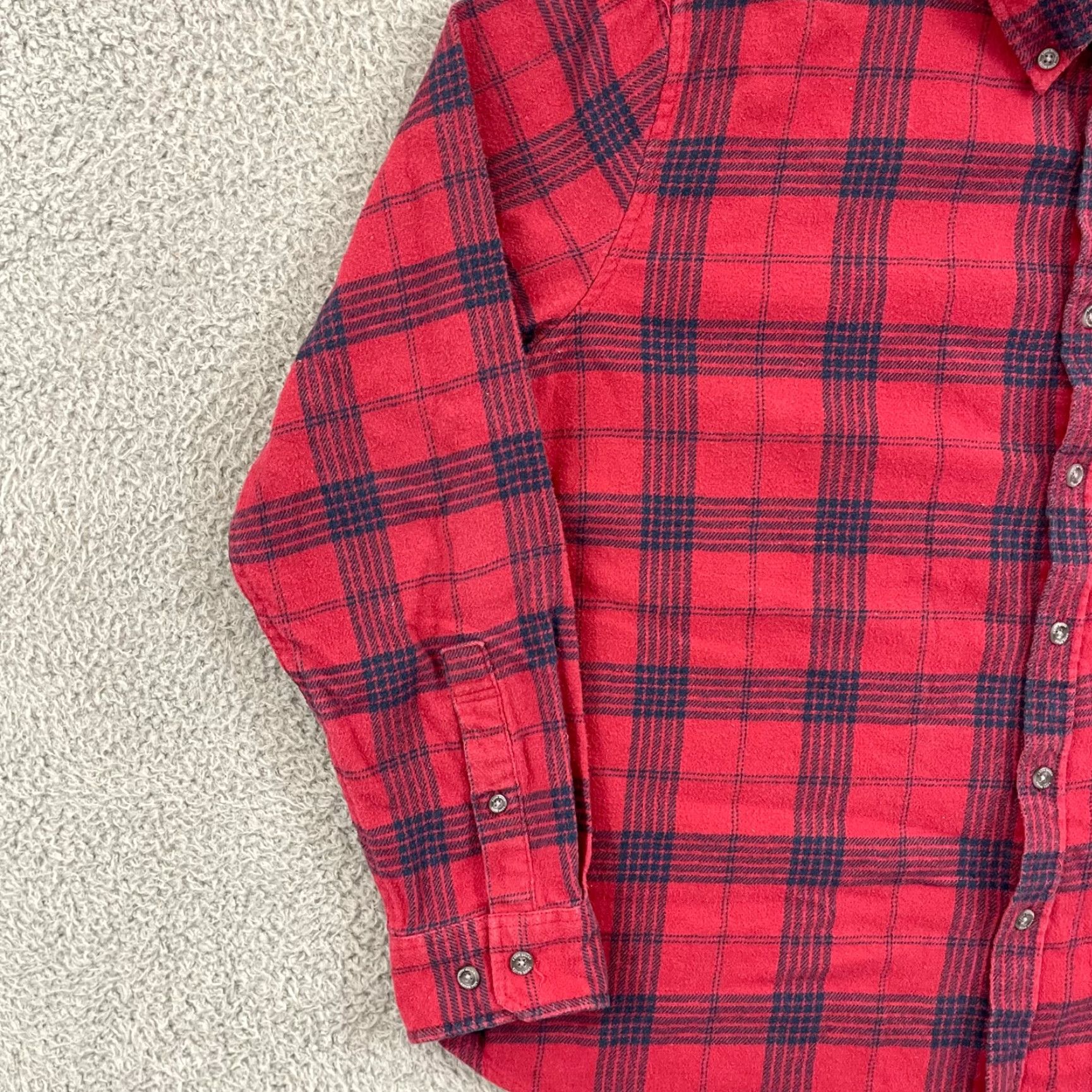Eddie Bauer Eddie Bauer Shirt Mens 2XL Red Flannel Long Sleeve Plaid Relaxed Hiking Outdoor Size US XXL / EU 58 / 5 - 4 Thumbnail