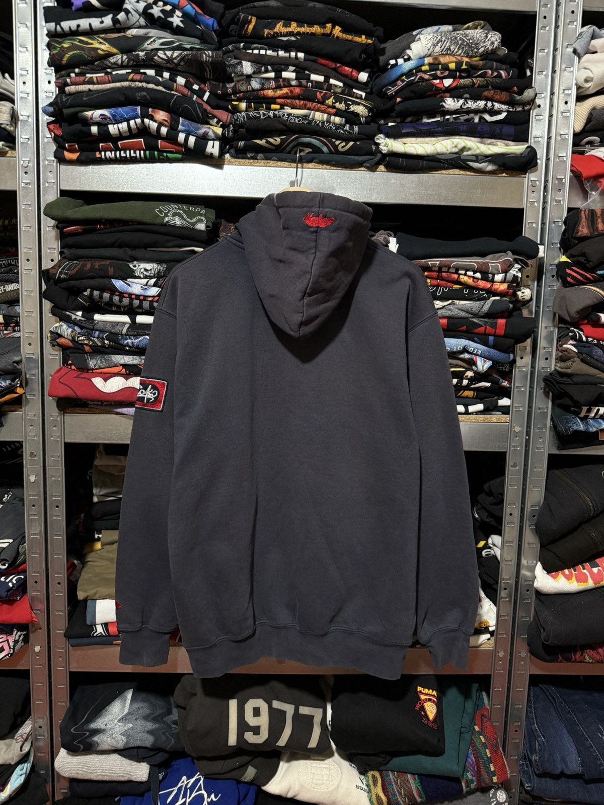 Ecko Unltd. Vintage Y2K Ecko Unltd Up Graphic Logo Hoodie Y2K Hype Size US XL / EU 56 / 4 - 2 Thumbnail