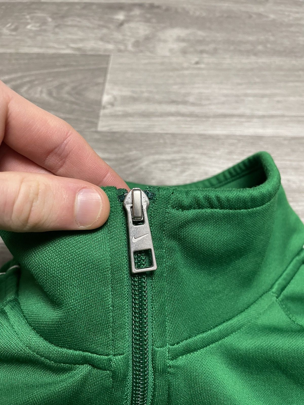 Nike Vintage Nike Athletic Dept. Green Track Jacket Size US M / EU 48-50 / 2 - 12 Thumbnail