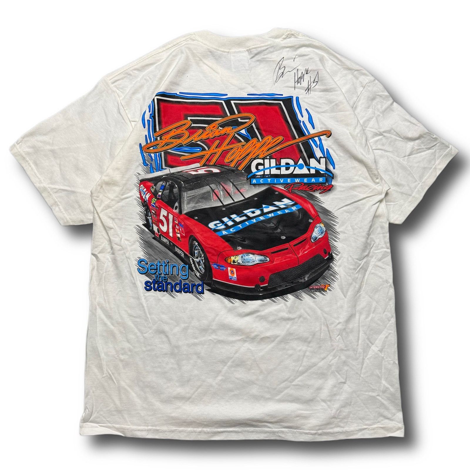 Vintage Nascar Grafik Shirt Sonoma Road Fever 2004 (Größe Medium