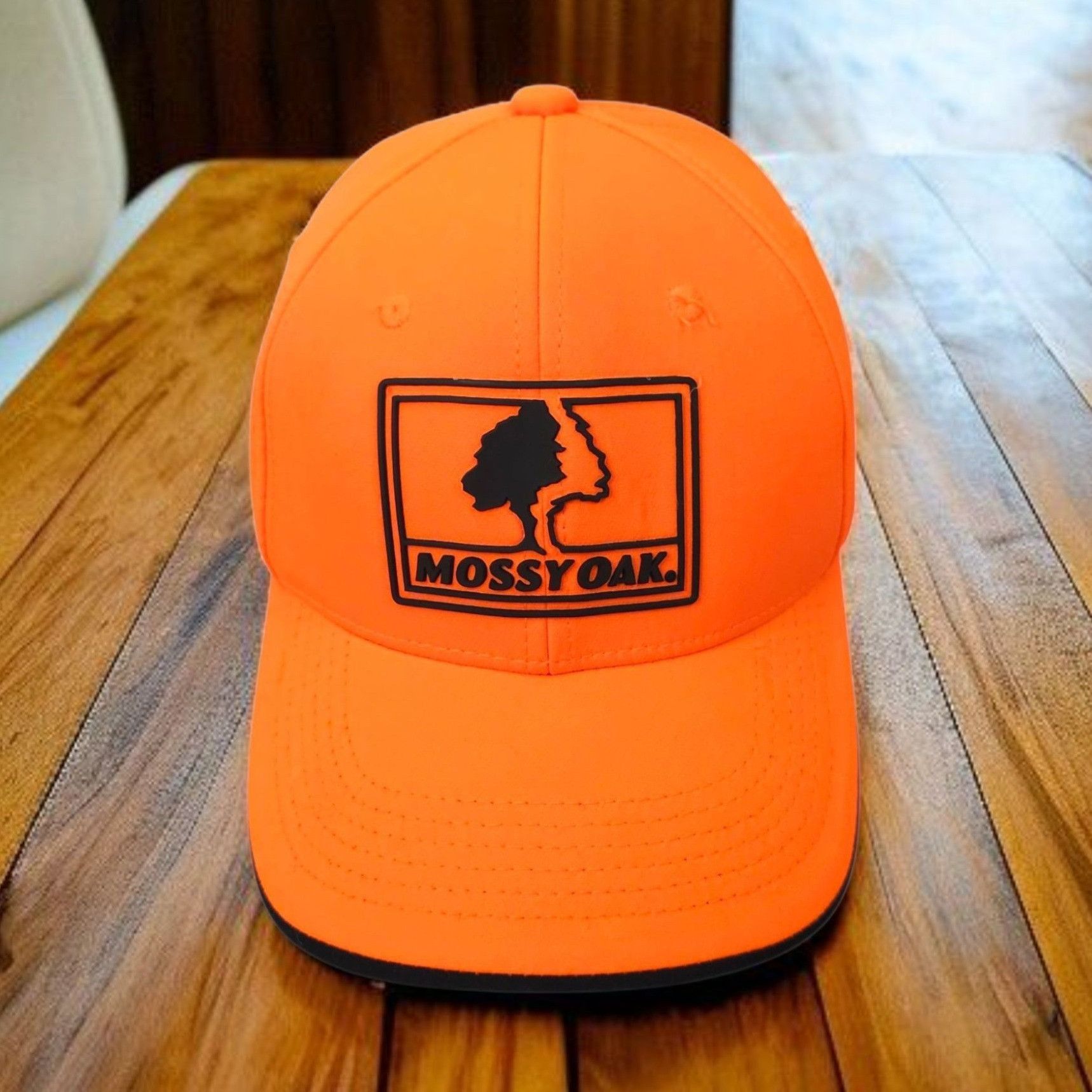 Other Mossy Oak Blaze Orange Strapback Cap Logo Hat Trucker Baseba Size ONE SIZE - 1 Thumbnail