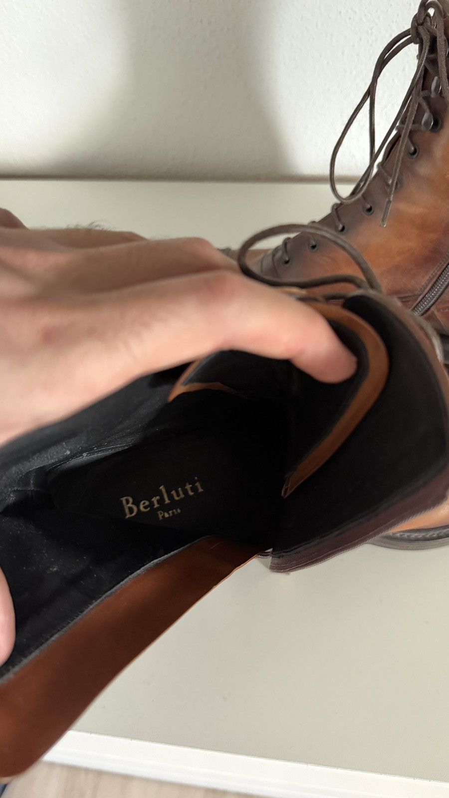 Berluti 2017 Haider Ackermann Brown Leather Bergen Zip Boots 44 Size US 11 / EU 44 - 7 Thumbnail