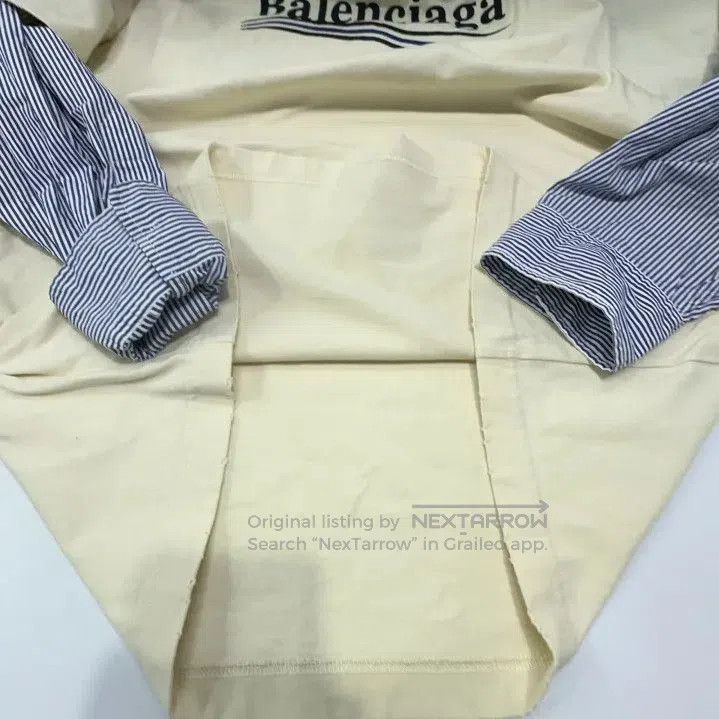 Balenciaga Balenciaga Color Block Logo Long Sleeve T. Size US M / EU 48-50 / 2 - 9 Thumbnail
