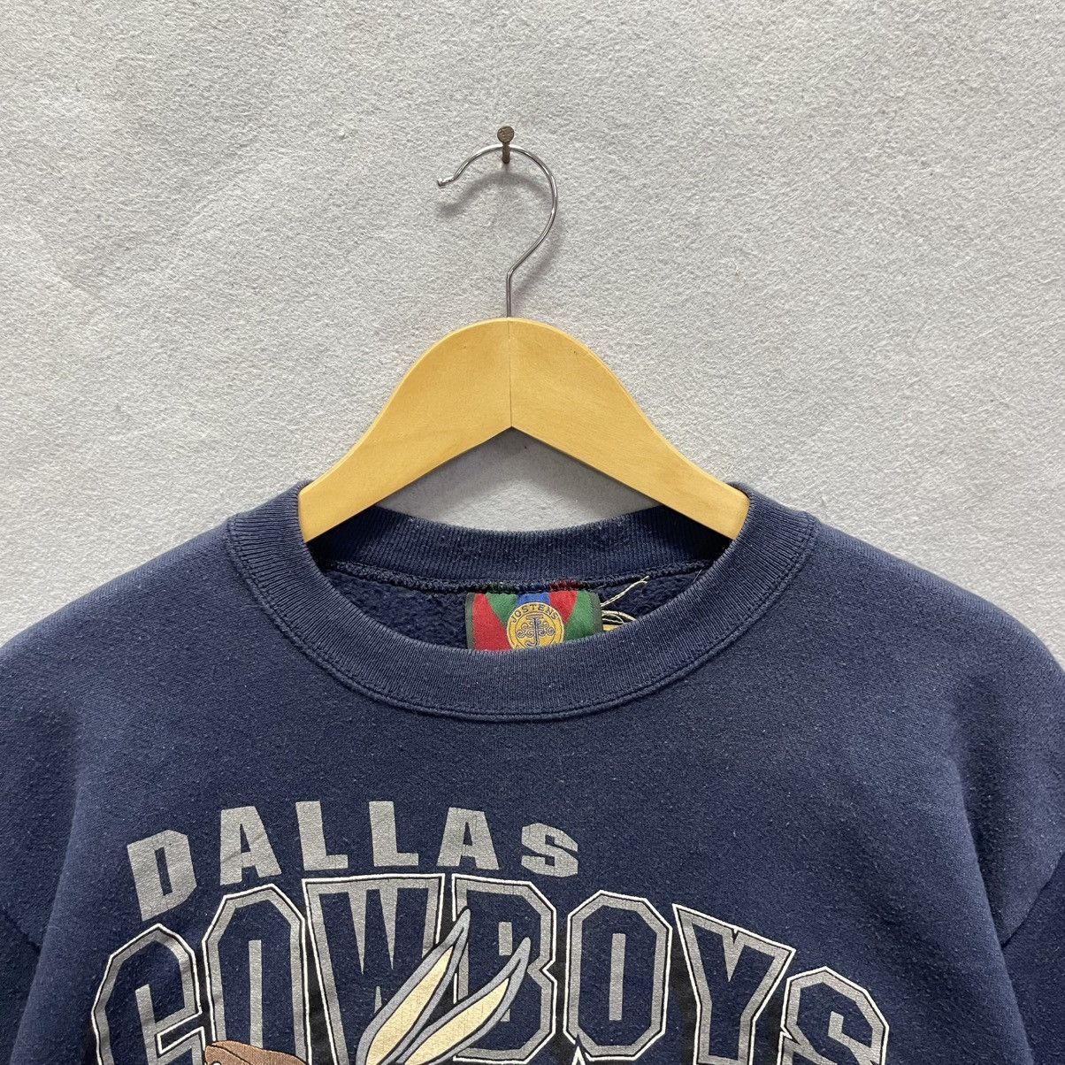 Warner Bros Vintage Early 90s Dallas Cowboys “Air It Out!” Sweatshirt Size US M / EU 48-50 / 2 - 2 Thumbnail