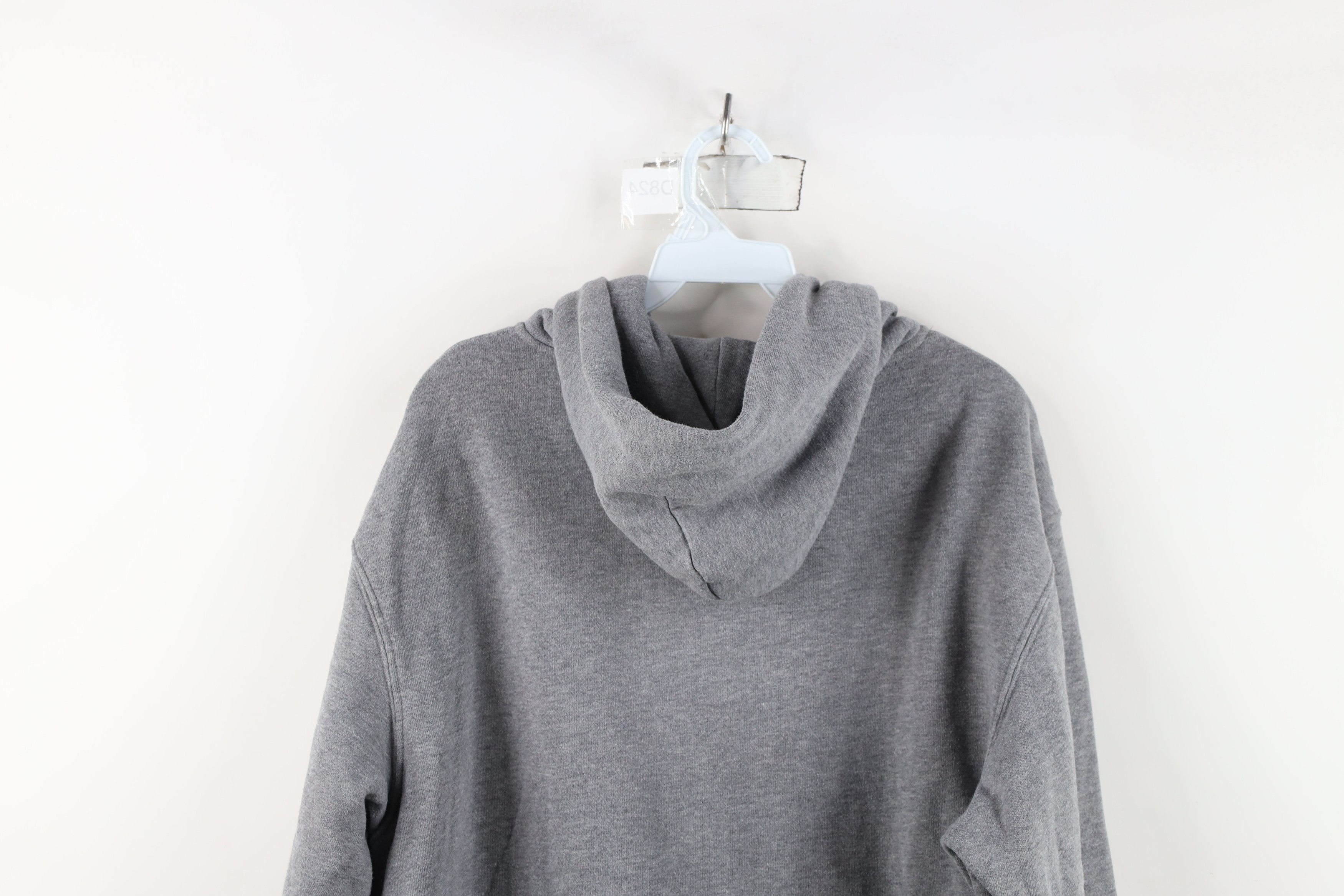 Vintage Vintage 90s Notre Dame University Hoodie Sweatshirt Gray Size L / US 10 / IT 46 - 12 Thumbnail