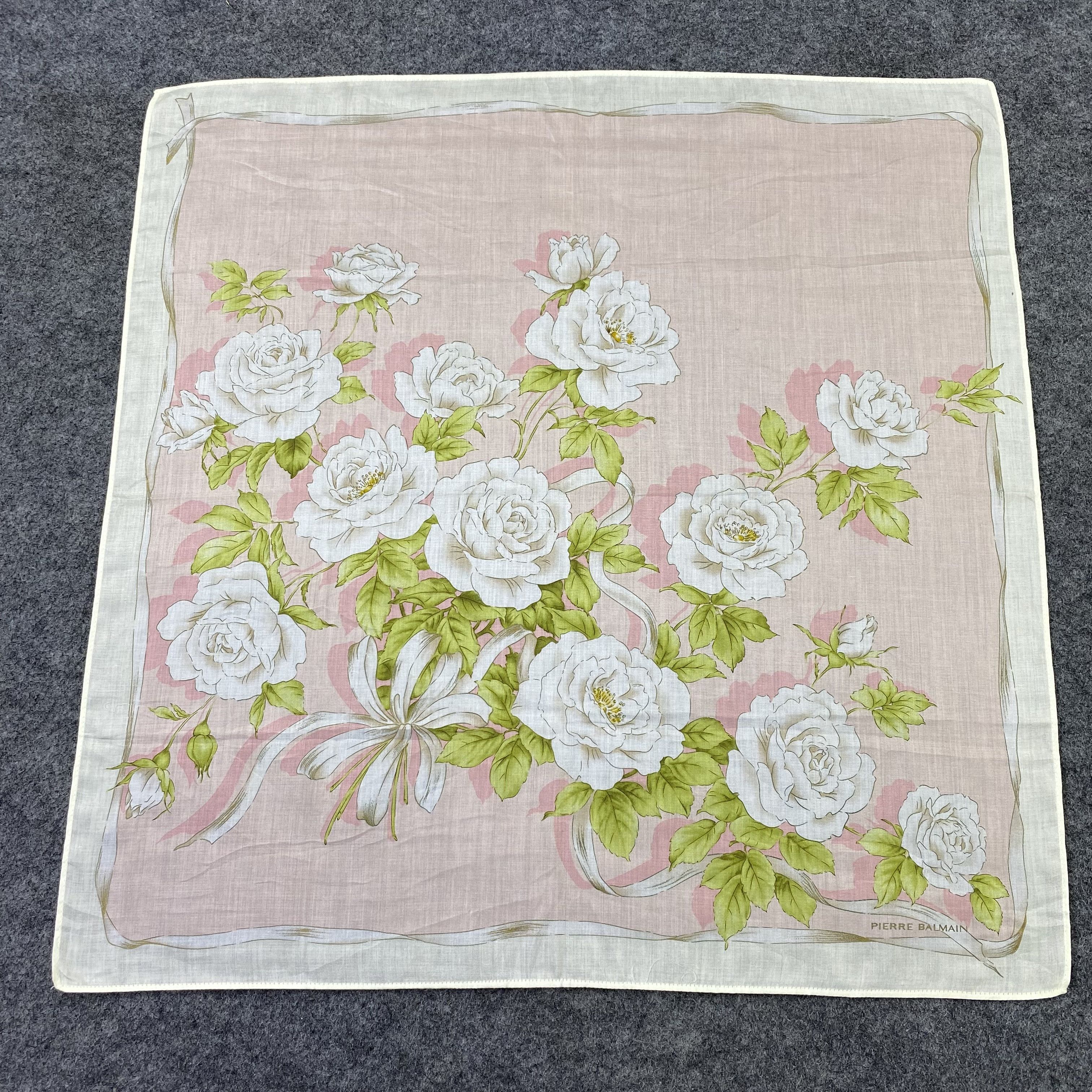 Pierre Balmain Pierre Balmain Handkerchief / Bandana / Neckerchief-B1045 Size ONE SIZE - 3 Thumbnail