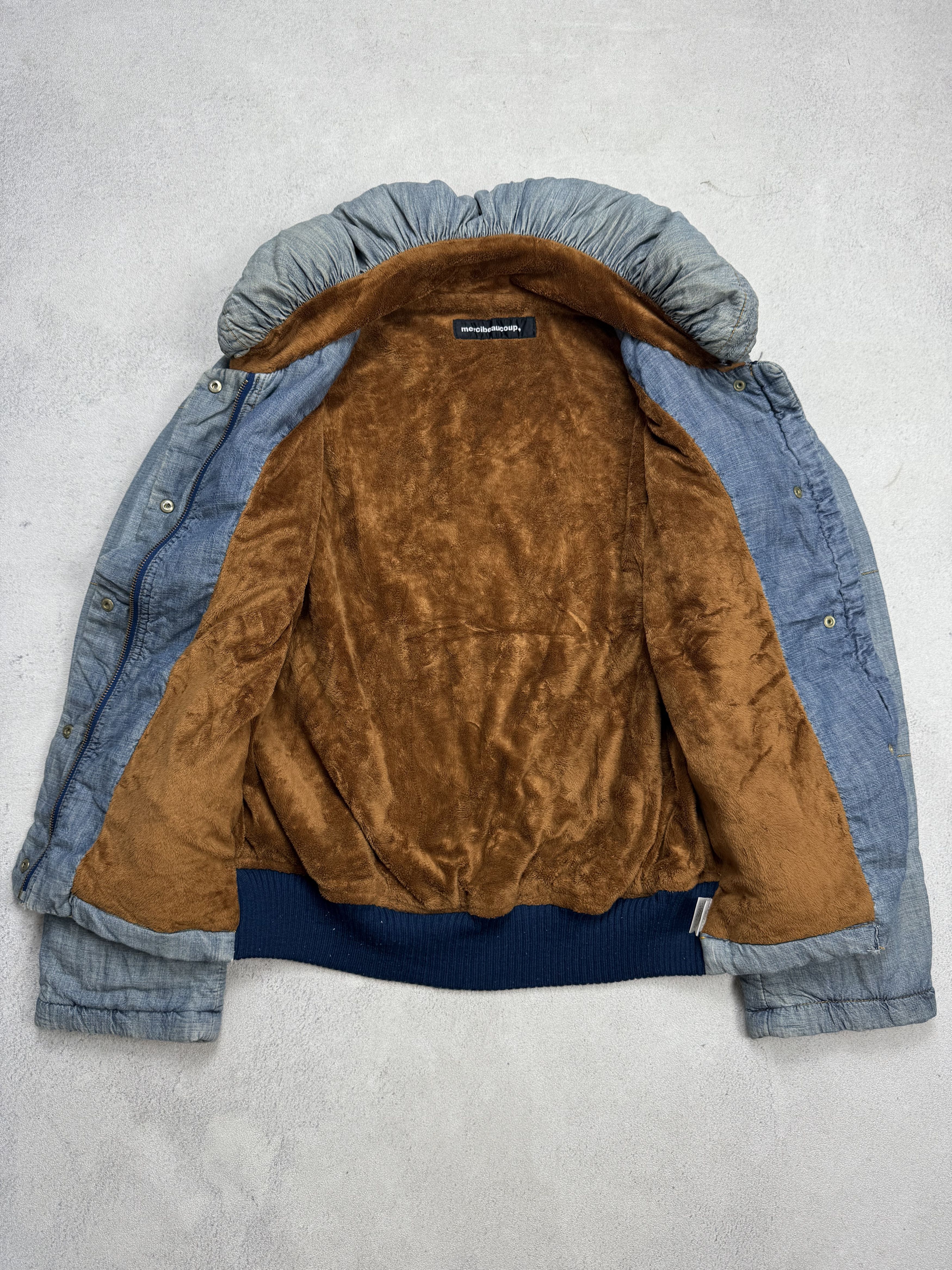 mercibeaucoup Issey Miyake Mercibeaucoup Pillow Collar Lined Sherpa Jacket Size M / US 6-8 / IT 42-44 - 7 Thumbnail