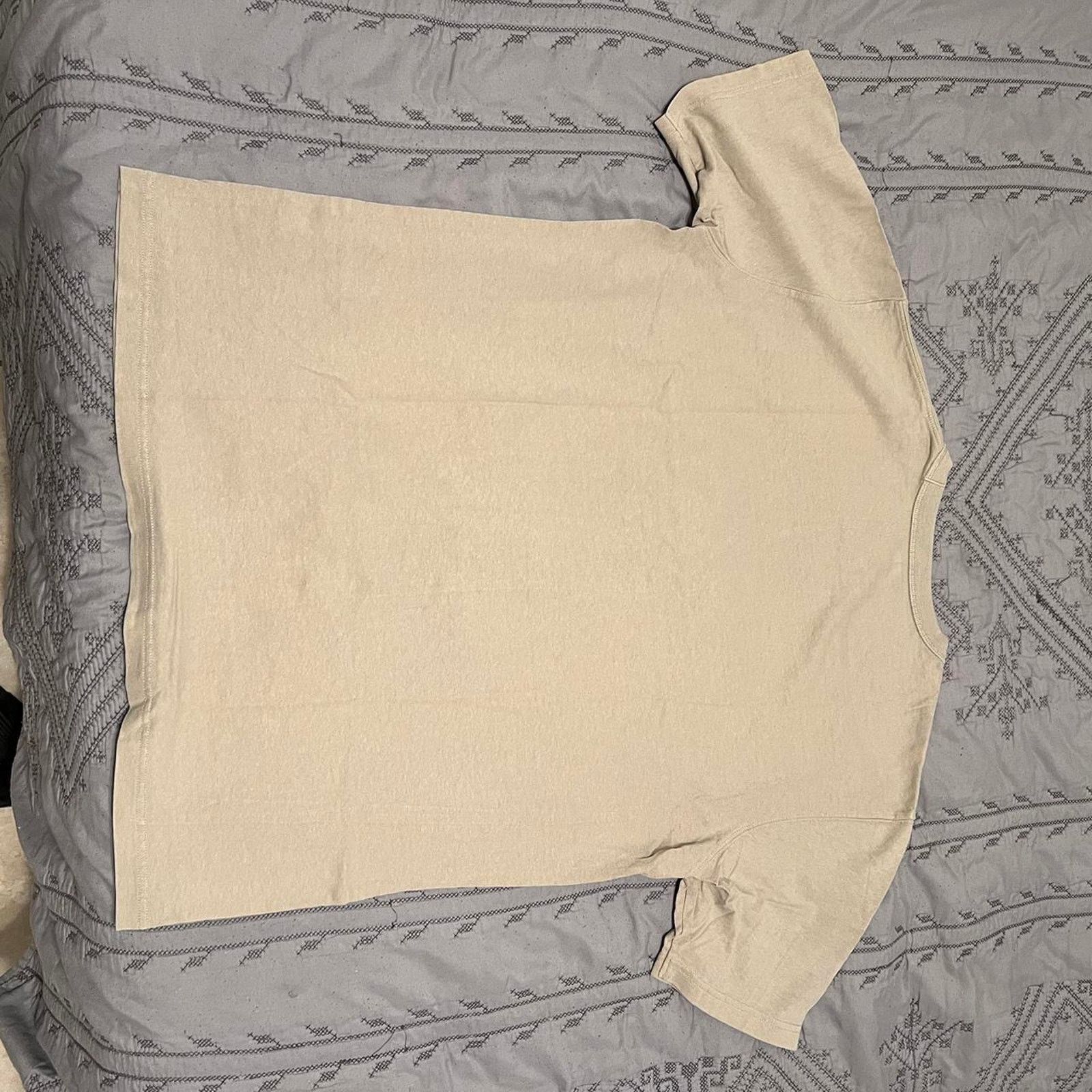 Uniqlo Uniqlo blank cream shirt Size US L / EU 52-54 / 3 - 2 Thumbnail