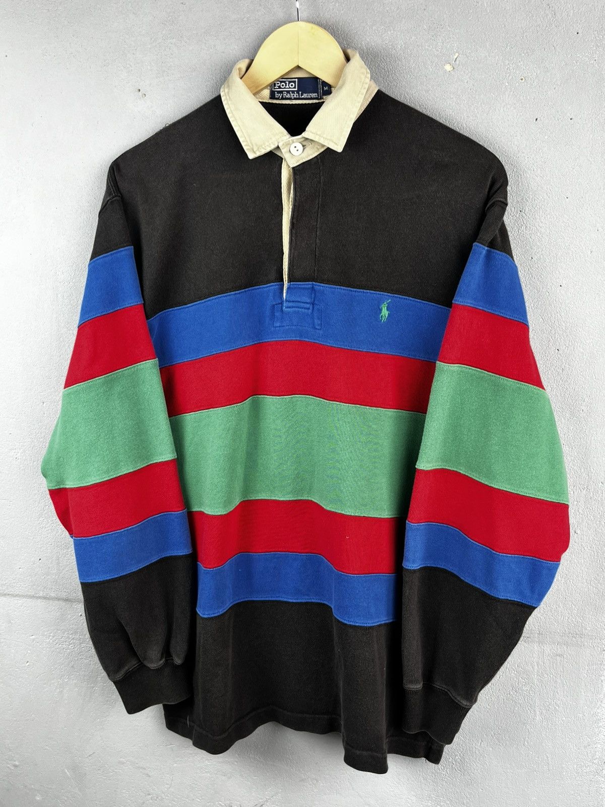 Polo Ralph Lauren Polo Ralph Lauren rugby shirt vintage Size US M / EU 48-50 / 2 - 4 Thumbnail