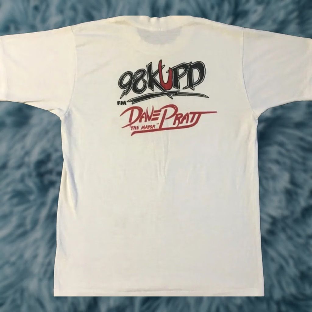 Vintage VINTAGE Suck Wind 98KUPD Arizona Rock Radio Shirt S White Small Mens Graphic Tee 80s 90s Grunge Crude Humor Band ConcertUSA Size US S / EU 44-46 / 1 - 1 Thumbnail