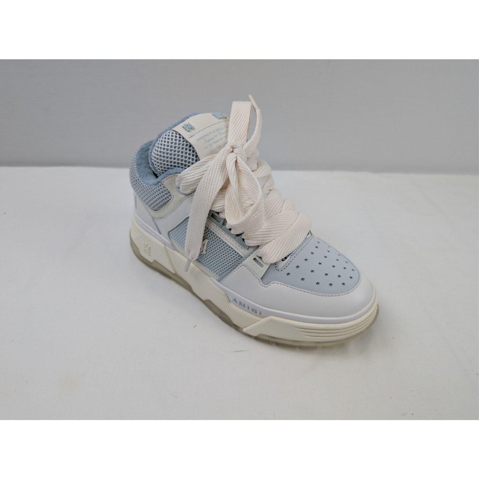 Amiri o1rshd1 MA-1 Sneakers in Ice Blue Size US 7 / IT 37 - 3 Thumbnail