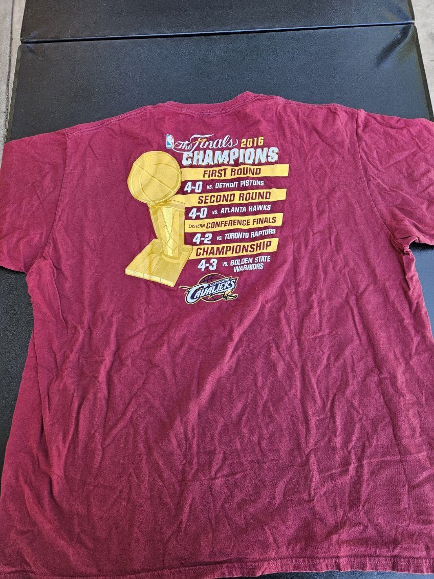 NBA Cleveland Cavaliers 2016 NBA Finals Champions Fanatics Tee Size US XXL / EU 58 / 5 - 2 Thumbnail