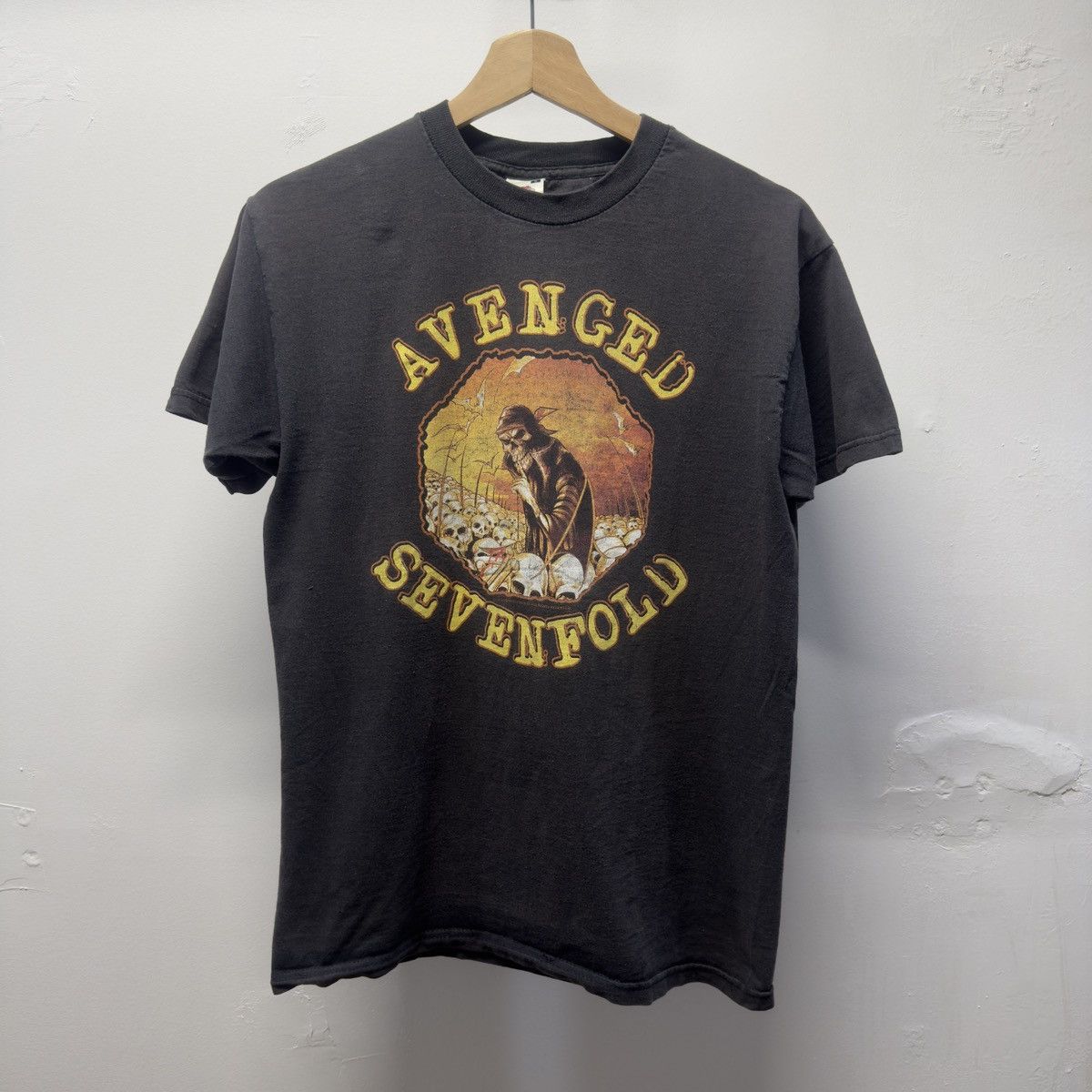 Band Tees Faded Avenged Sevenfold Band Tee Shirt ERD Grunge Emo Size US S / EU 44-46 / 1 - 1 Thumbnail
