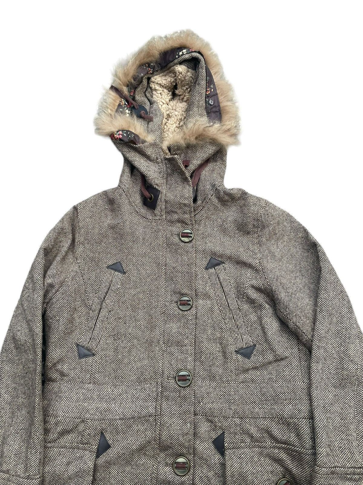 Japanese Brand Nice Claup One After Another Parka Jacket Size S / US 4 / IT 40 - 3 Thumbnail