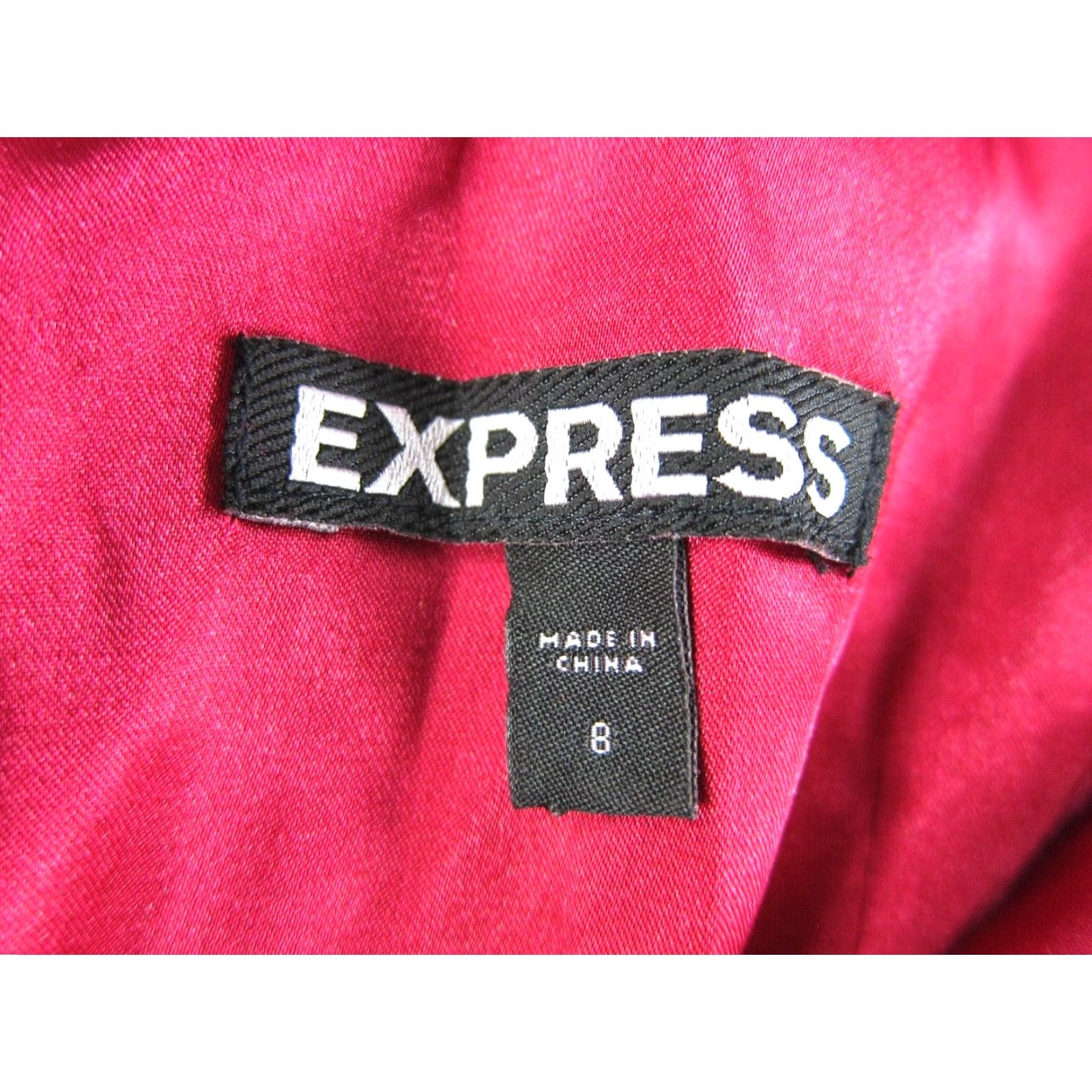 Express Express Pink Floral Silky Satin V-Neck Ruched Sleeveless Tank Sun Dress Size 8 Size M / US 6-8 / IT 42-44 - 3 Thumbnail