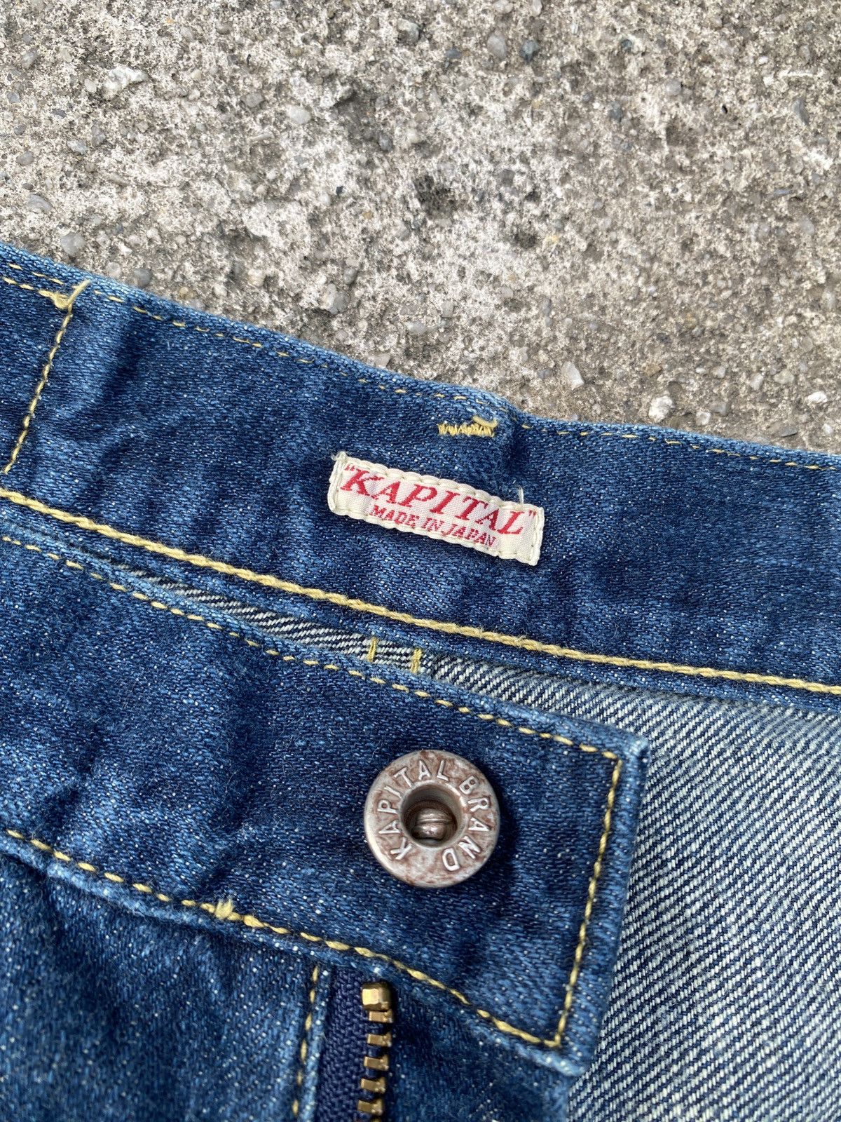 Kapital Kapital Japan Long Rise Buckle Back Jeans Size US 28 / EU 44 - 17 Thumbnail