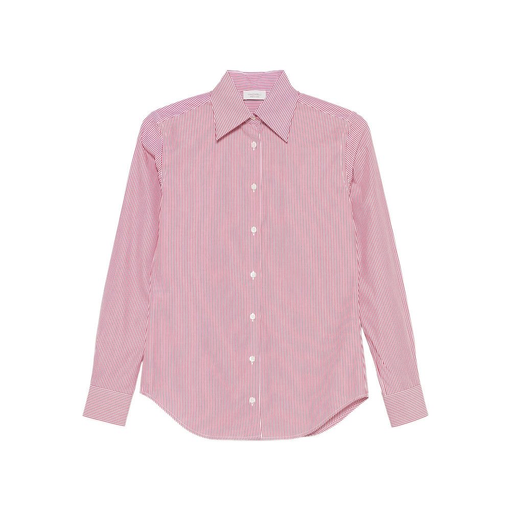 Mazzarelli Mazzarelli RED Tops - Shirts Size M / US 6-8 / IT 42-44 - 1 Thumbnail