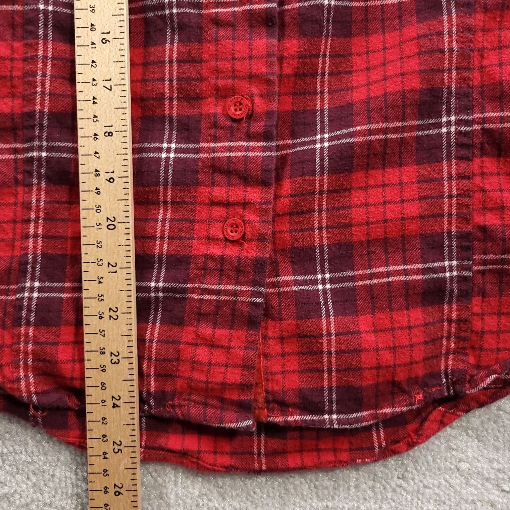 Vintage Stillwater Supply Co Flannel Button Up Shirt Red Plaid Men's S Roll Tab Shirt Size US S / EU 44-46 / 1 - 6 Thumbnail