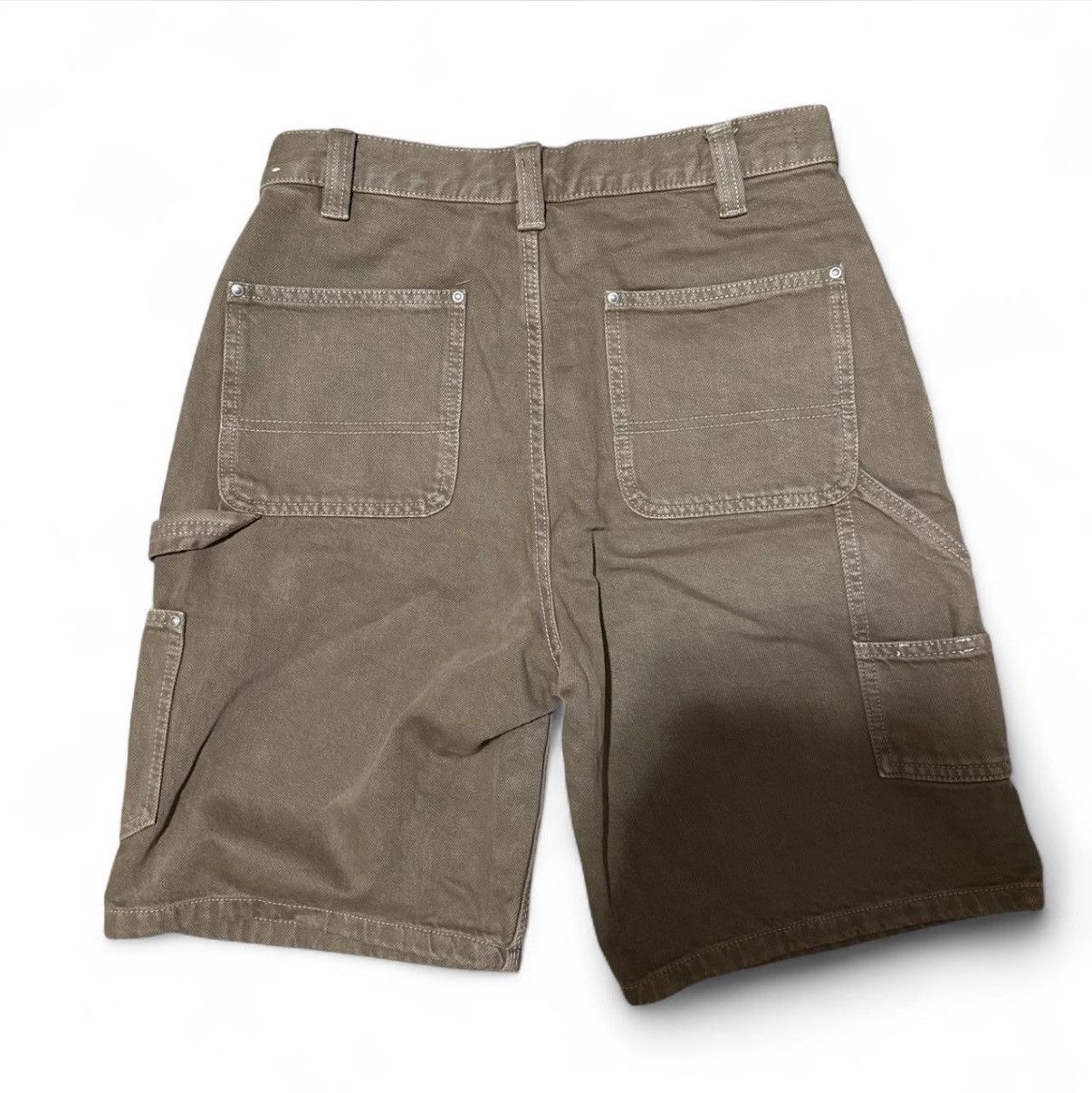 Zara Khaki Zara carpenter shorts Size US 29 - 2 Thumbnail
